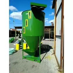 Змішувач для змішування сипучих матеріалів продуктів 3000 кг. 5,5 квт.