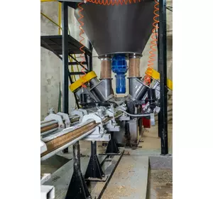Лінія виробництва паливних брикетів із соломи 1000 кг.год. 89 кВт. від виробника