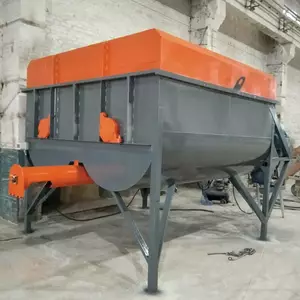 Змішувачі горизонтальні шнекові промислові Змішувачі горизонтальні шнекові промислові
